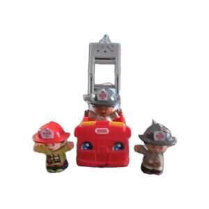 Fisher Price Little People 2018 To The Rescue Fire Truck With 3 Figures